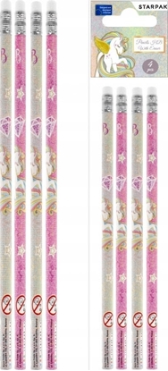 Attēls no Starpak OLOWEK Z GUM HB UNICORN STK PBH OP4SZT36/432