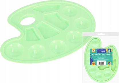Attēls no Starpak PALETA DO FARB OWAL PASTEL ZIE STK PBH 1/20
