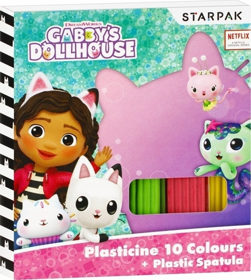 Picture of Starpak PLASTELINA 10KOL FALISTA SZP GABBY S STK PUD1/40