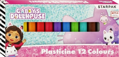 Attēls no Starpak PLASTELINA 12KOL GABBY S DOLLHOUSE STK PUD 1/40