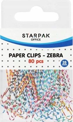 Picture of Starpak SPINACZ MET ZEBRA 80SZT OFFICE STK ETUI 24/144