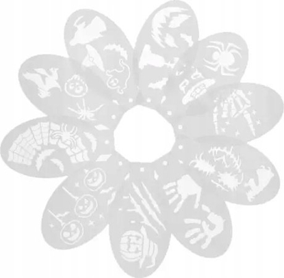 Picture of Starpak SZABLON DO MAL TWARZ 10EL HALLOWEE STK 24/144PG