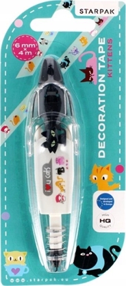 Picture of Starpak TASMA DEKOR SPRZYL KOTKI 6MM/4M B/C 12/432 PG