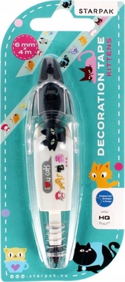 Picture of Starpak TASMA DEKOR SPRZYL KOTKI 6MM/4M B/C 12/432 PG