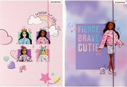 Picture of Starpak TECZKA Z GUMKA PAP A4 BRB STK FOL 10/100 C