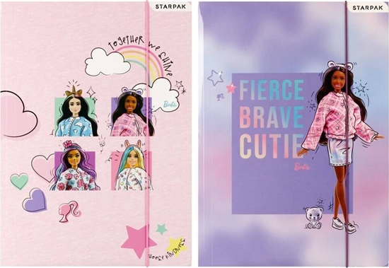 Picture of Starpak TECZKA Z GUMKA PAP A4 BRB STK FOL 10/100 C