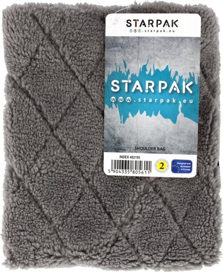 Picture of Starpak TOREBKA PLUSZ GREY STK PB 6/72 W