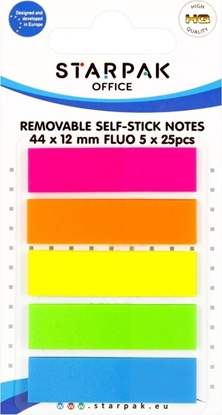 Attēls no Starpak ZAKLADKA IND 12X44 5X25K FLUO STK B/C 24/1008PH