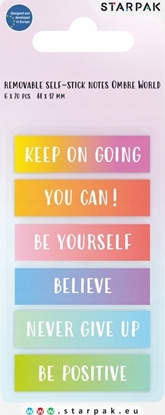 Attēls no Starpak ZAKLADKA IND 44X12/20K 6KOL OMBRE STK B/C24/840