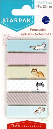 Attēls no Starpak ZAKLADKA IND 45X12/20K 6KOL KOT STK FOL24/240