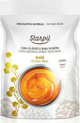 Attēls no Starpil Depiliacinis vakas granulmis Glitter Wax Gold, 1 kg STR3010285001