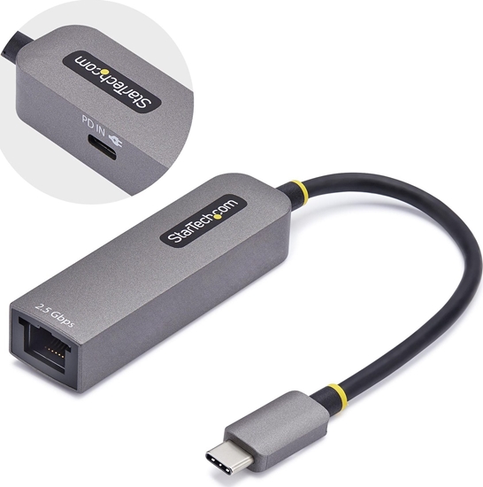 Изображение StarTech 2GPD3-USB-C-ETHERNET karta sieciowa 5000 Mbit/s