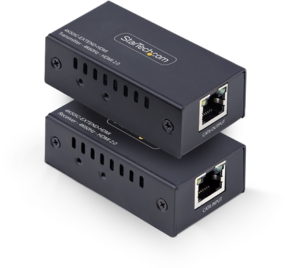 Picture of System przekazu sygnau AV StarTech 4K50IC-EXTEND-HDMI przeduacz AV Nadajnik i odbiornik AV Czarny