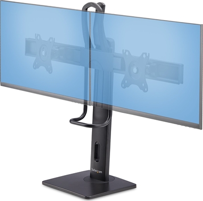 Изображение StarTech StarTech 2MC1S-MONITOR-STAND uchwyt / stojak do monitorów 68,6 cm (27") Biurko Czarny