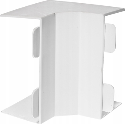 Picture of STASISKI Osprzt do listew elektroinstalacyjnych, naronik wewntrzny BIAY NW 90x60 (1szt.)