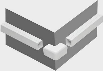 Picture of STASISKI Osprzt do listew elektroinstalacyjnych, naronik zewntrzny BIAY NZ 35x18 (1szt.)