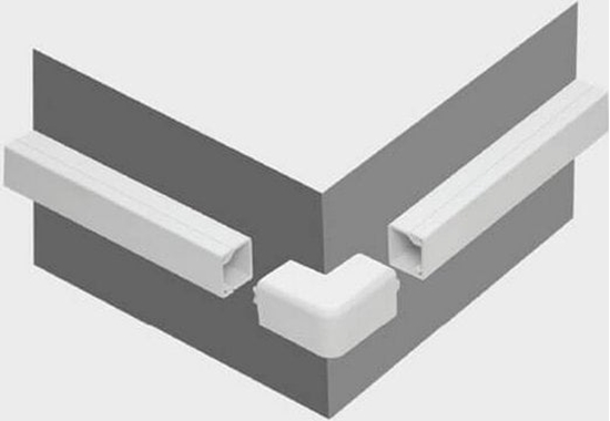 Picture of STASISKI Osprzt do listew elektroinstalacyjnych, naronik zewntrzny BIAY NZ 35x18 (1szt.)