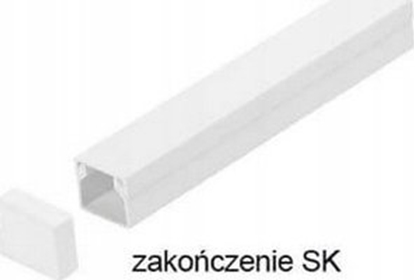 Picture of STASISKI Osprzt do listew elektroinstalacyjnych, zakoczenie BIAY SK 14x14 1szt.