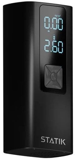 Picture of Statik TireHero Wireless Air Pump - bezprzewodowa sprarka powietrza z wbudowanym powerbankiem 6000 mAh (black)