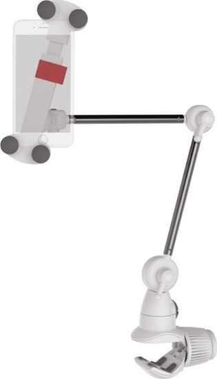 Изображение Statyw do Telefonu Tabletu 4-12 Skadany Obrotowy Uchwyt na Zacisk