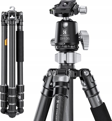 Picture of Statyw Kf Statyw Foto Video 172cm 16kg Monopod Poliwglan Gowica Bh-36 / K&f / X284c4 / Kf09.117
