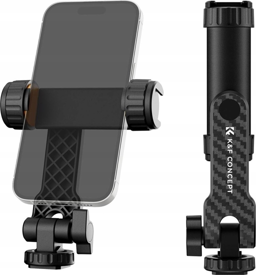 Picture of Statyw Kf Uchwyt Statywowy Na Statyw 1/4"" Iso Na Telefon Smartfon Obrotowy 360s K&f / Kf31.084 / Ms12