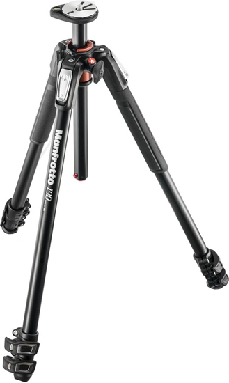 Picture of Statyw Manfrotto 190 Aluminimum 3-Section Tripod (MF-190XPRO3)