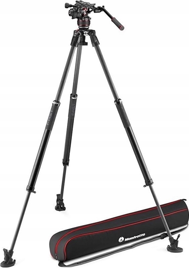 Изображение Statyw Manfrotto Zestaw 635 Carbon Fast Single + gowica 612