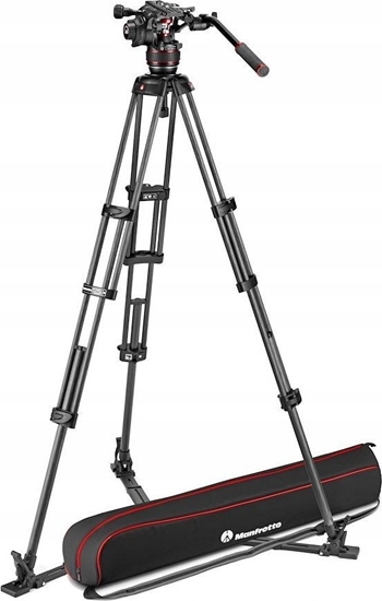 Picture of Statyw Manfrotto Zestaw Twin Carbon z gowic 608- dolna rozp