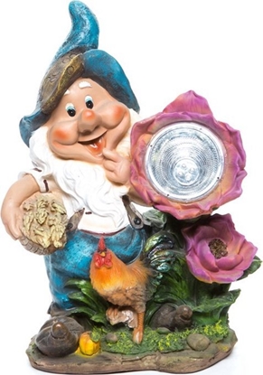 Picture of STATUE DWARF AND CHICKEN