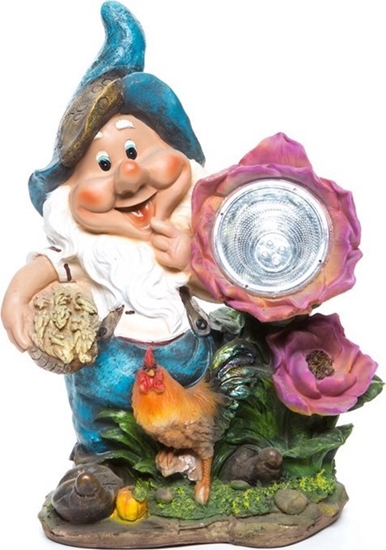 Picture of STATUE DWARF AND CHICKEN