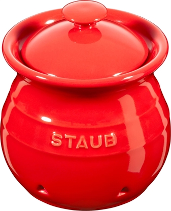 Picture of Staub Garlic Keeper 11cm Cherry Red