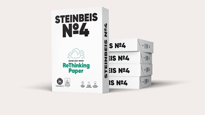 Picture of Steinbeis No. 4 Recyclingpapier A 4 80 g 500 Blatt ISO 100