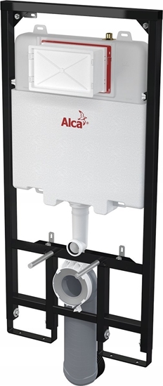 Picture of Stela Alkotest AM1101/1200 / ALCA / STELA / SADROMODUL SLIM 8CM - PODTYNKOWY SYSTEM INSTALACYJNY WC DO SUCHEJ ZABUDOWY