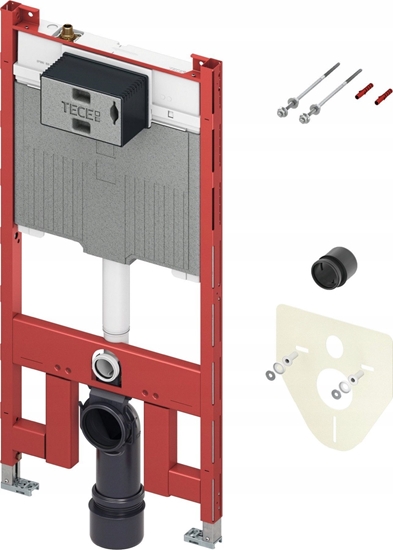Изображение Stela Tece TECEprofil - Stela podtynkowy do WC ze spuczk Octa II, (slim) wysoko montaowa 1120 mm