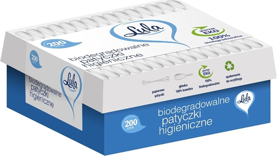 Picture of Stella LULA Patyczki higieniczne biodegradowalne 1op. - 200 szt.