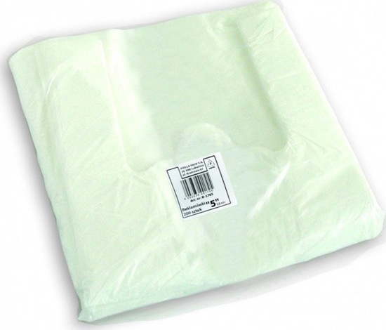 Picture of Stella Reklamówka STELLA, "5", 24/5,8/44 cm, 9,5 mikr., 200 szt., biay