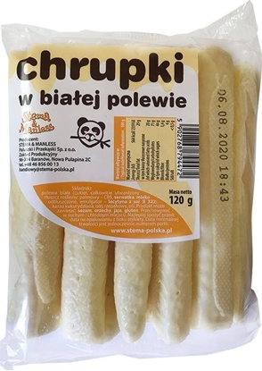 Attēls no Stema Chrupki kukurydzine w polewie biaej czekolady 120 g