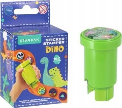 Attēls no STEMPEL Z NAKLEJ DINO 160SZT S-BOO PUD 12/96PG