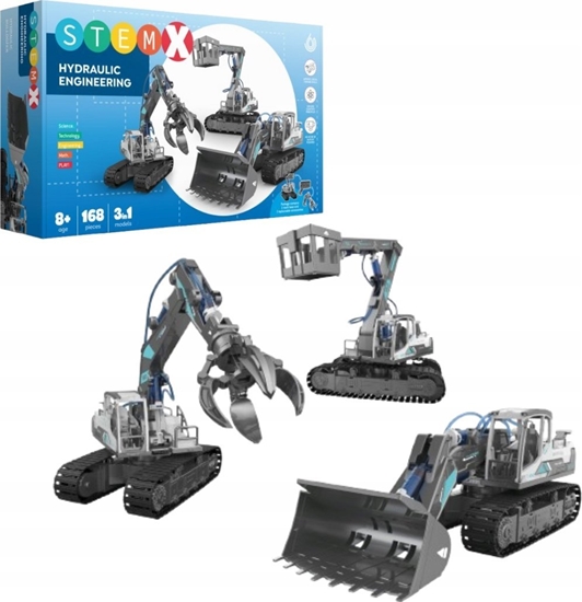 Picture of STEMX Koparka Hydrauliczna, zabawka kreatywna