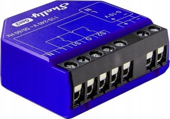 Изображение Sterownik Owietlenia Shelly Dimmer 0/1-10V PM Gen3