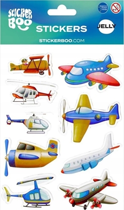 Attēls no Sticker BOO NAKLEJ SAMOLOTY JELLY 150X200 S-BOO PBH 50/600