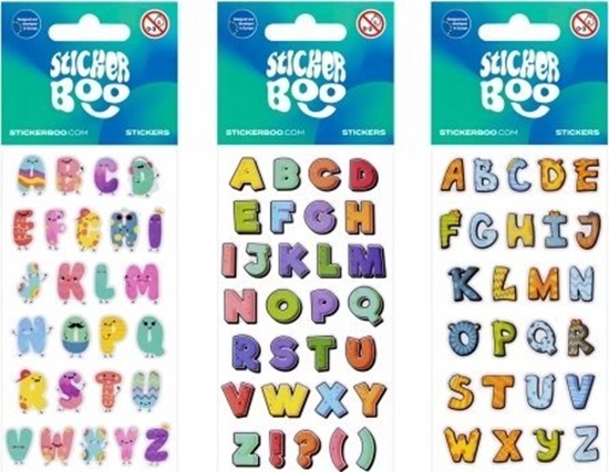 Picture of STICKERBOO NAKLEJ LITERKI3 66X180 S-BOO PBH 120/1800