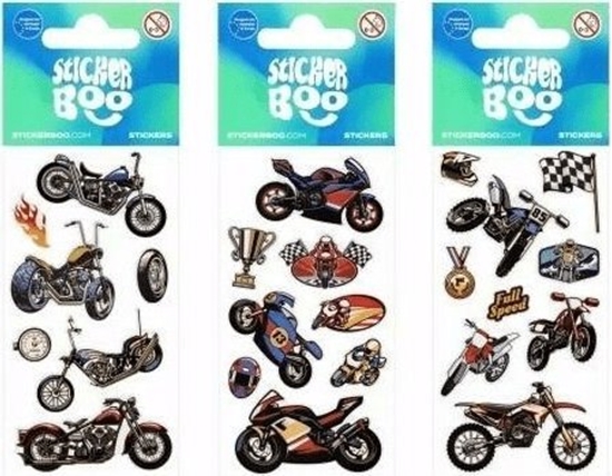 Picture of STICKERBOO NAKLEJ MOTOCYKLE 2 66X180 S-BOO PBH 120/1800