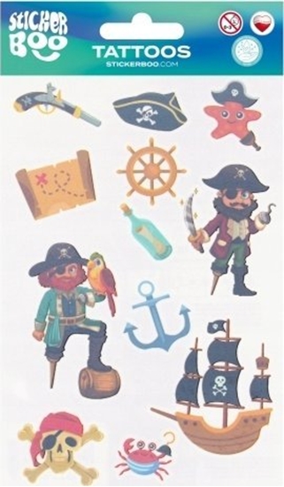 Picture of STICKERBOO TATUAZ PIRACI 100X175 S-BOO B/C 1/1000