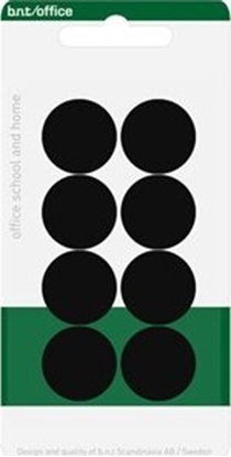 Attēls no Stickn B.N.T 884510, Black, Blister, 8 pc(s)