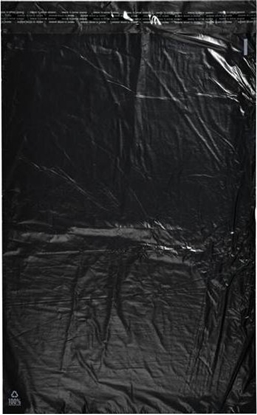 Изображение Stickn Forsendelsesposer PE sort 300x500mm 100stk/pak - (100 stk.)