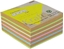 Изображение Stickn Notes kostka kraft 76x76mm, 5 kolorów, 400 kart. Stick"n 21824