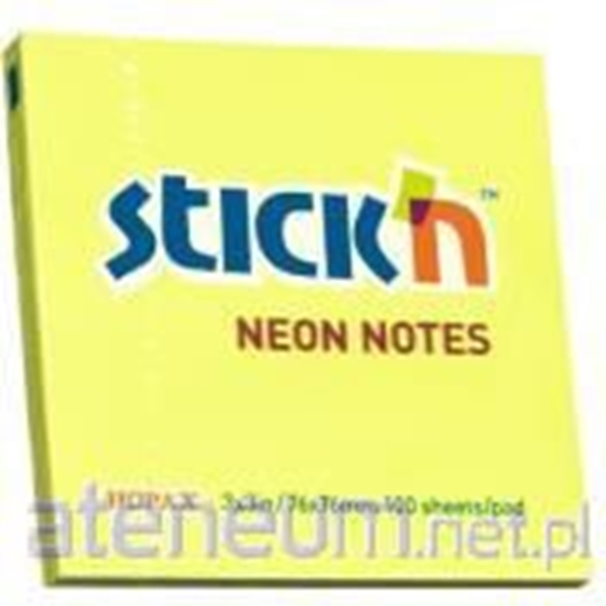 Изображение Stickn Notes samoprzylepny óty neonowy (155275)