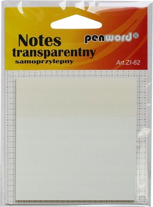 Attēls no Stickn Notes transparentny samoprzylepny 75x75mm 50K
